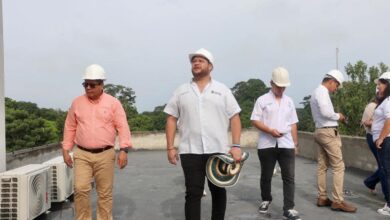 Photo of Gobernador Orlando Benítez y el rector de la Unicórdoba recorrieron las nuevas instalaciones del nuevo edificio de Ciencias Básicas
