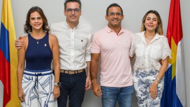 Photo of Primera visita oficial de Hugo Kerguelén a la Alcaldía de Montería