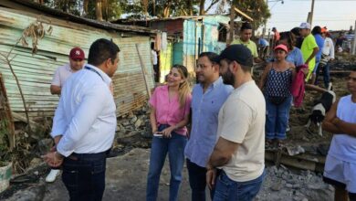 Photo of Alcalde, Gestora Social, Gobernador y Director Nacional de la UNGRD inspeccionaron situación de Nuevo Milenio