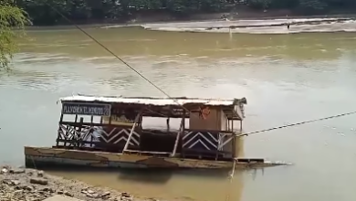 Photo of Se sumergió planchón en el río Sinú en Montería