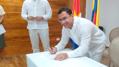 Photo of Así se llevó a cabo la posesión como alcalde de Montería de Hugo Kerguelén García