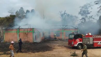 Photo of Incendio acabó con colegio en Planeta Rica