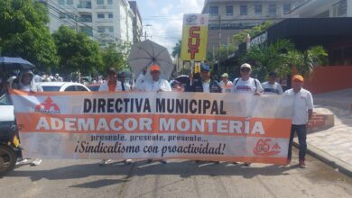 Photo of Ademacor se unió al paro nacional y protestó en Montería