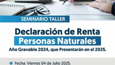 Photo of Seminario taller declaración de renta personas naturales año gravable 2024, que presentarán en el 2025