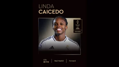 Photo of Linda Caicedo, colombiana nominada al premio Kopa (Balón de Oro sub-21)